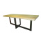 Extension Reclaimed Vintage Iron Metal Leg Ash Oak Pine Solid Wood Dinning Tables for Hotel Project