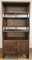 Black walnut bookcase