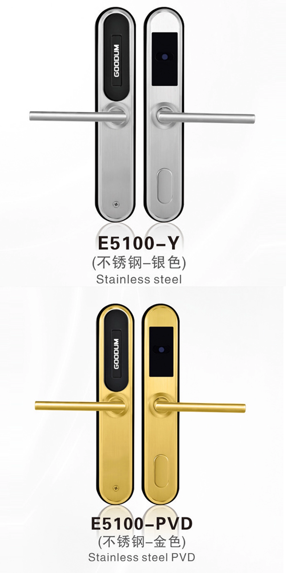 Goodum European style electronic card hotel door lock