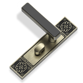 Cardoria Fingerprint lock Wooden door Door Interior room bedroom door code smart Lock European style