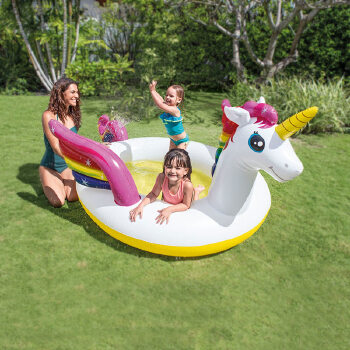 INTEX 57441 Unicorn Spray Pool kids wadding Pool 