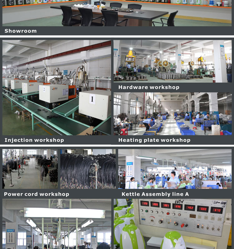 Electric Supplies Water Heater Plastic Electric Tea Kettle