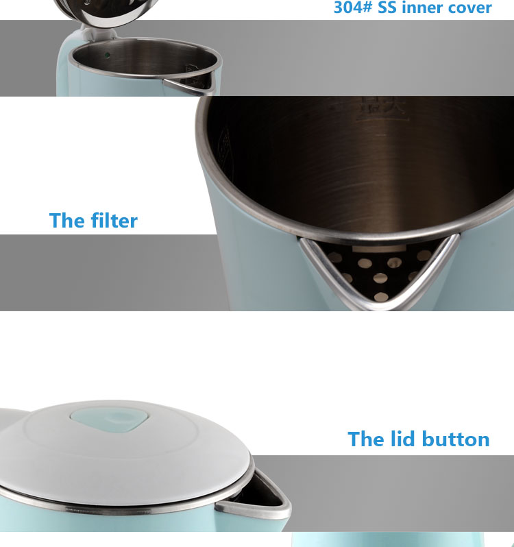 Hot products! double walls boiling electric water kettle