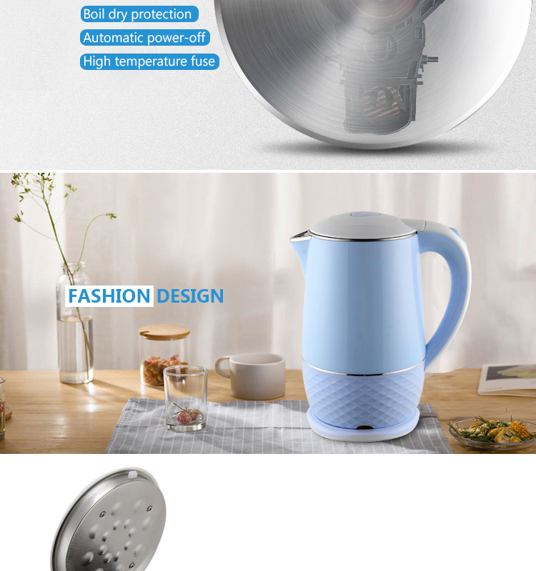 Pink Fancy Household electric kettle stainless steel electric kettle