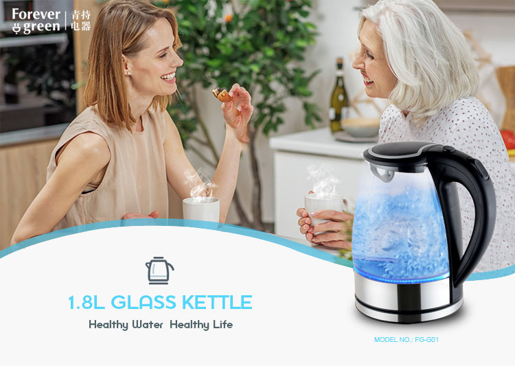 Hot sales electric glass kettle with international quality
