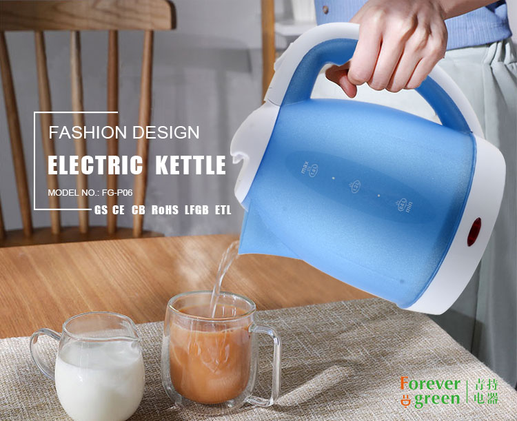2017 Kitchen Appliances Turkish Tea Plastic Electric Kettle