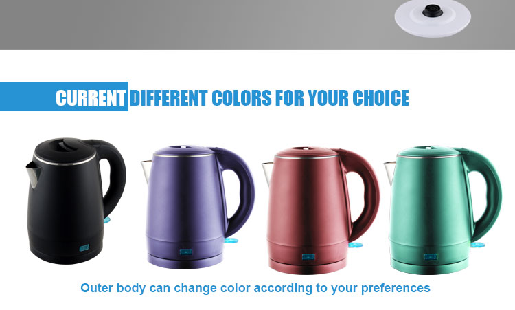 1.0L Small Compact Stainless Steel Electric Kettle with good quality