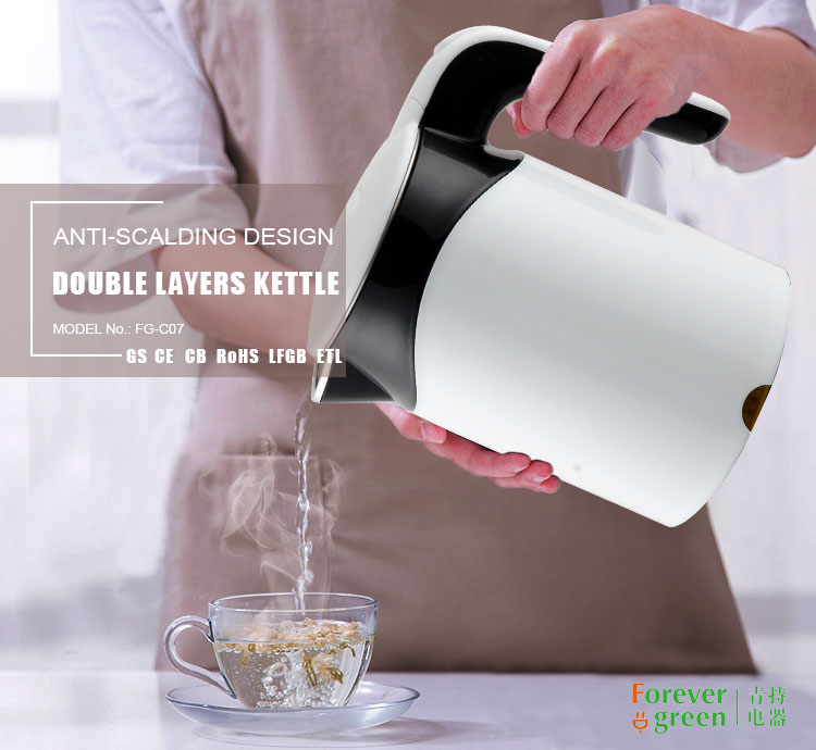 Daily home use convenient stainless steel electric kettle for home