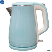 1.5L Double wall plastic electric water kettle for tea or coffee
