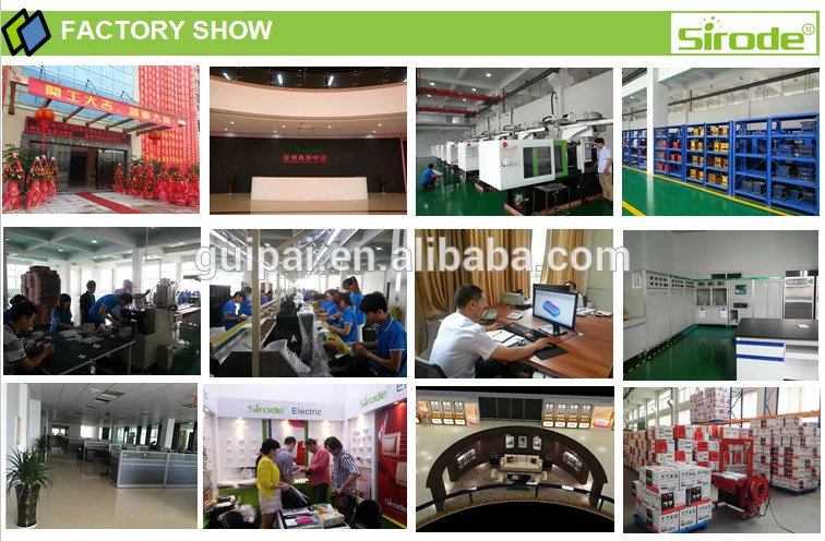 UK style 5 ways extension socket with plug