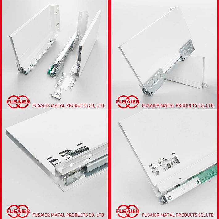 Double Wall Drawer System/Metal-Box/High Drawer Box