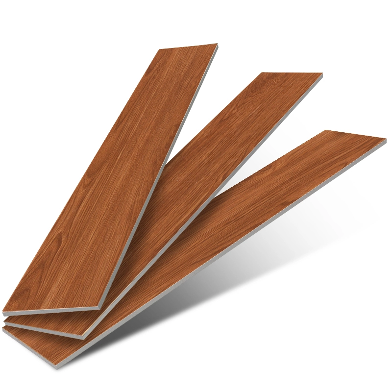 Foshan TOP sale for hotel hd inkjet floor ceramic wood grain petrified wood plank tile