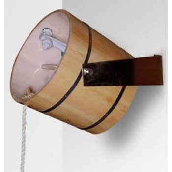 Sauna Ice-Water Shower Bucket