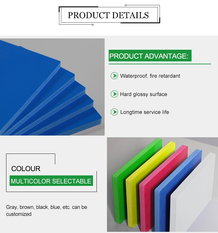 Hard Surface Custom High Quality Pvc Foam Board,Rigid 6mm Foam Sheet