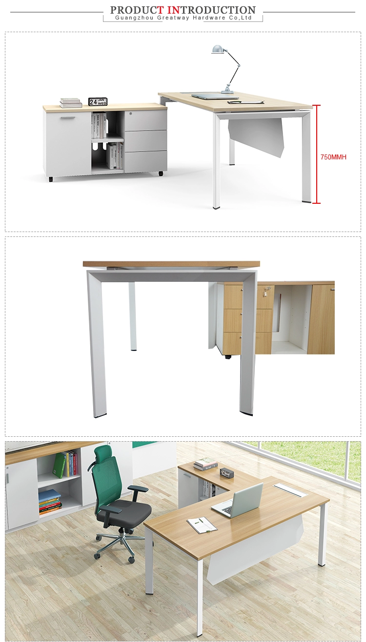 Hot Sale Commercial Style Latest Modern Executive Design Furniture Office Table