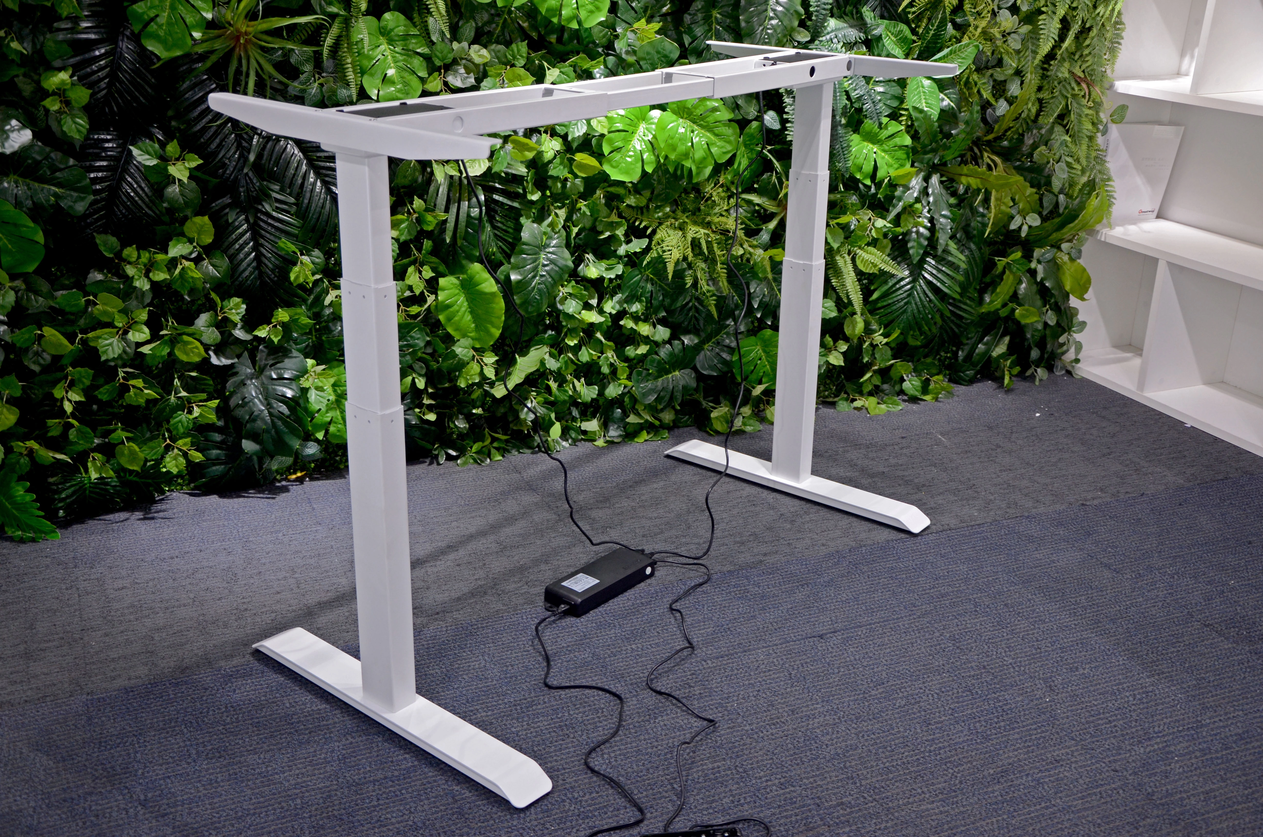 Best Selling electric height adjustable standing office table workstation