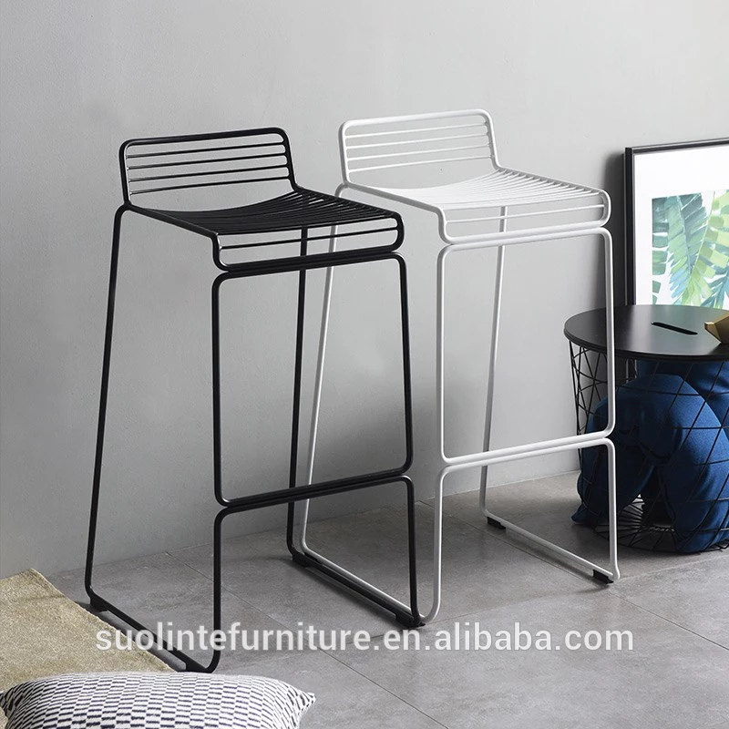 Bistro Metal Stool Specidfic Use Modern Bar chair silla de bar