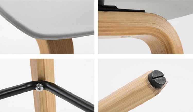 Wholesale modern unique design metal legs bar stool chair leisure chair