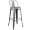  Wholesale China Industrial Style Loft Metal Chair Restaurant Chair 