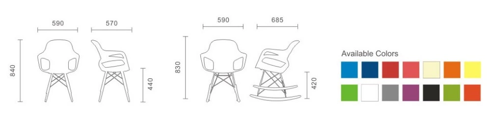New design cheap rocking chair price,popular plastic floor rocking chair