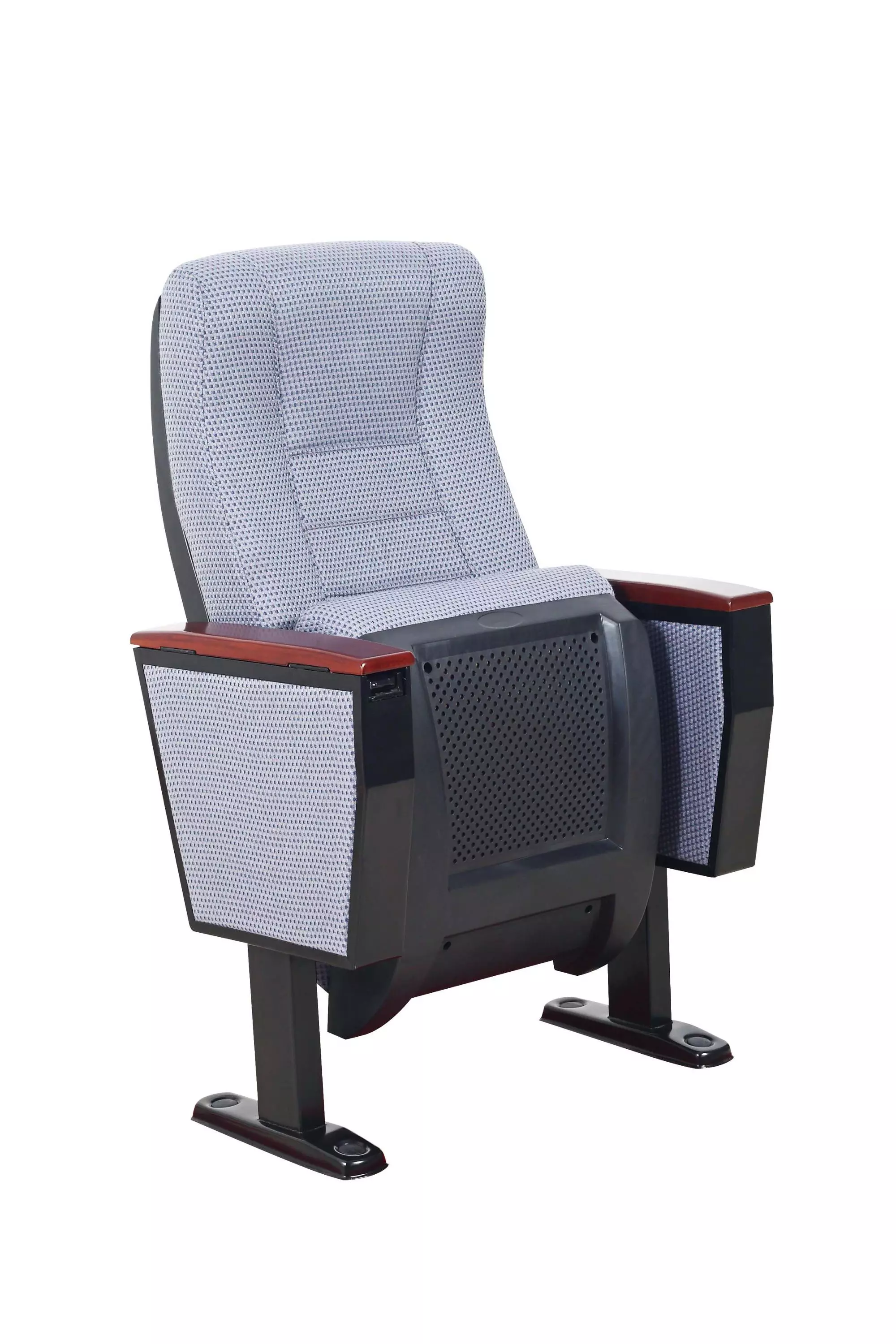 ZY-8002-2 Triumph wholesale university used auditorium chairs with cup holder cheap folding church chairs fabric cinema Seats