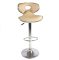 Low back high quality leather used commercial bar stools 
