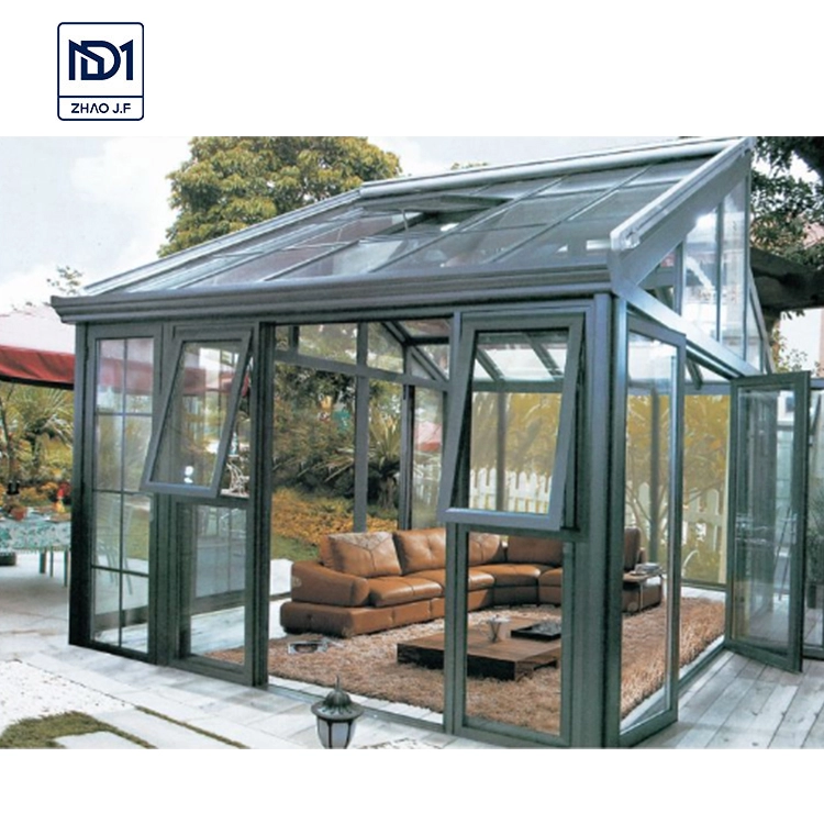 Free standing beautiful outside insulating sun room sunroom glass house