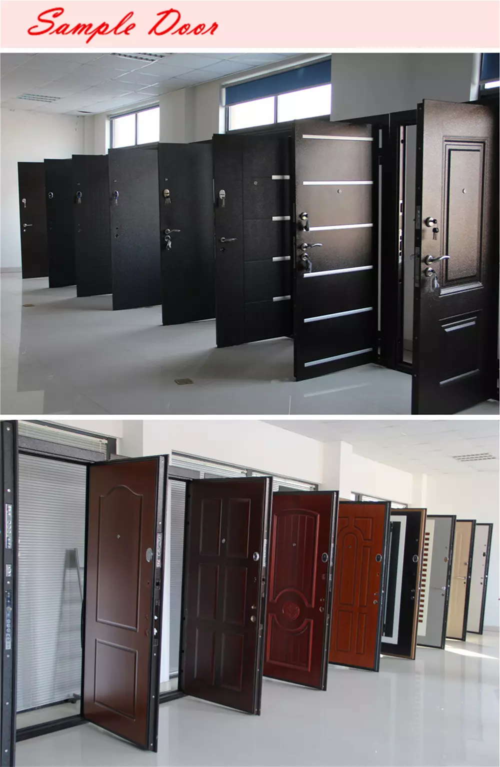 SC-A216 steel wooden Armored door with italy style Or Russian style