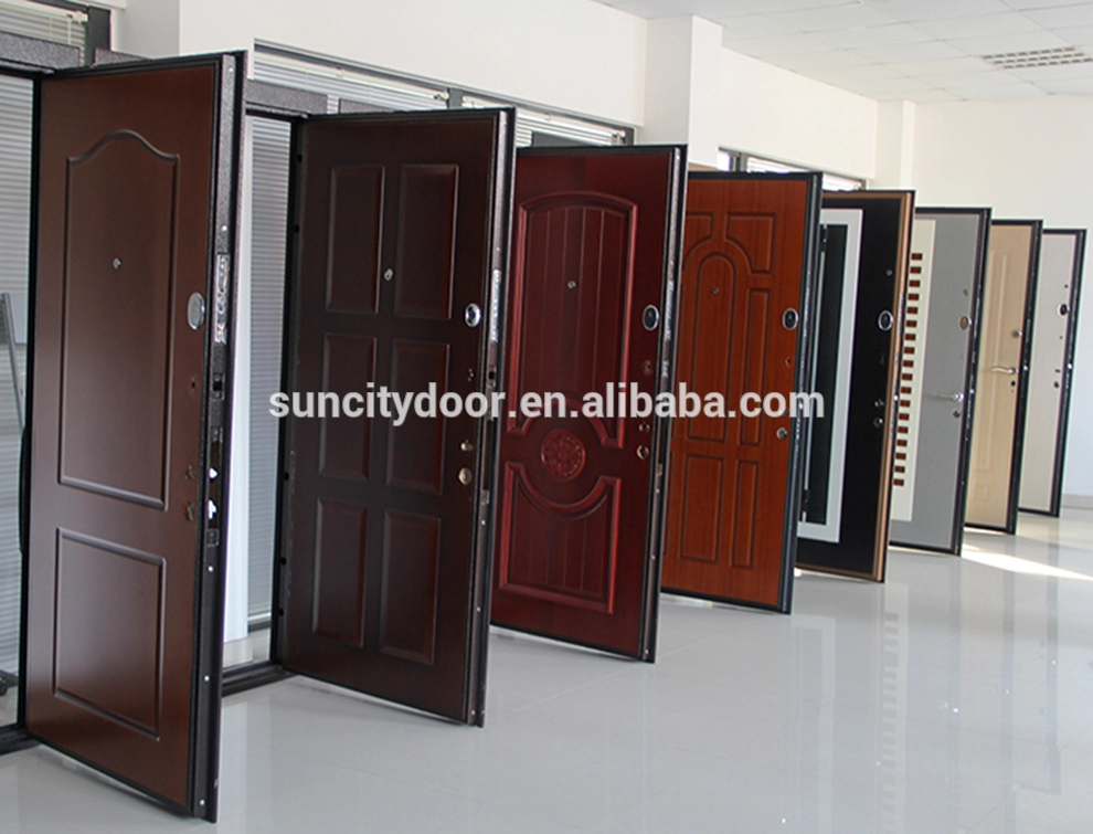 SC-A206 Front Door Price Steel wooden Doors Entry Door
