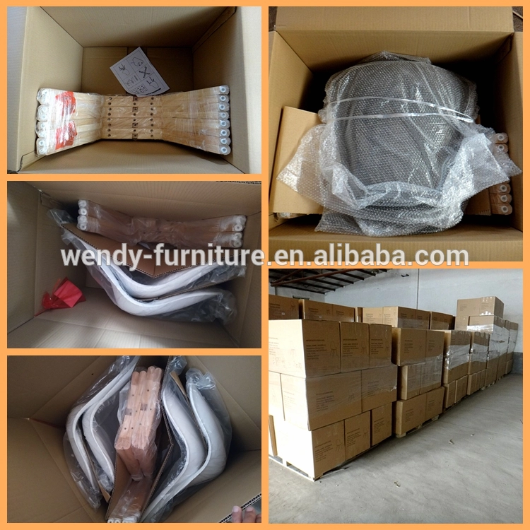 French Style Unique design Velvet Fabric Dining Room Chairs