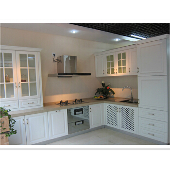 Lacquer MDF Modular simple designs kitchen units set cabinet 