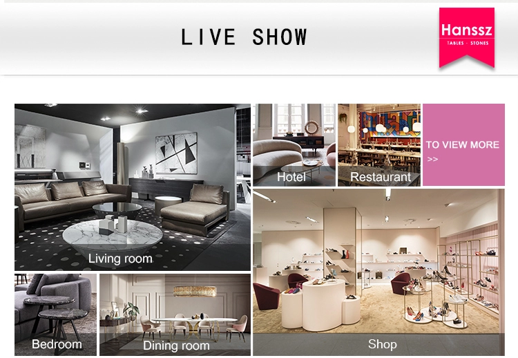 Factory Direct Price Beautiful Mixed Natural Marble Ladder Shelf Stone Bookcase