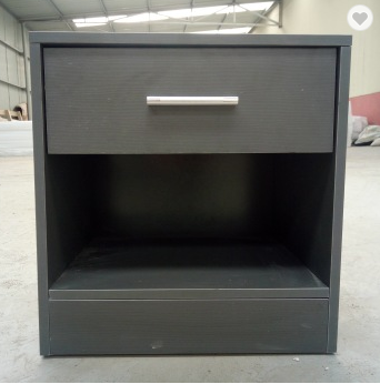 wooden one drawer nightstand organizer bedroom set/sidetable 