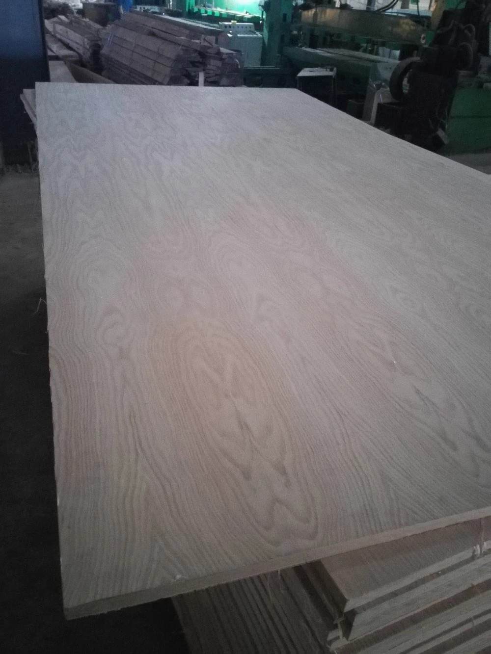 18mm red oak natural wood veneered mdf sheets