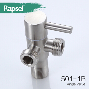 stainless steel 304 angle valve double outet Cock Valve