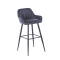  Wholesale Pu Leather Bar Chair Furniture With Footrest 