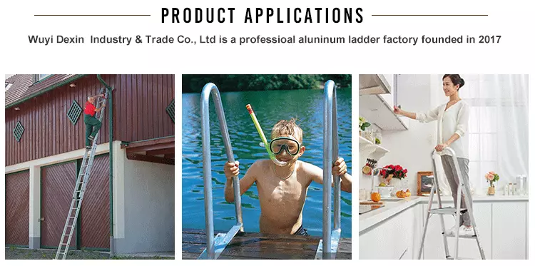 DX-TLA112-6B, 3.8 meters Telescopic Retractable Step Ladder,Fancy Retractable Ladder Folding Telescopic Ladder Aluminum