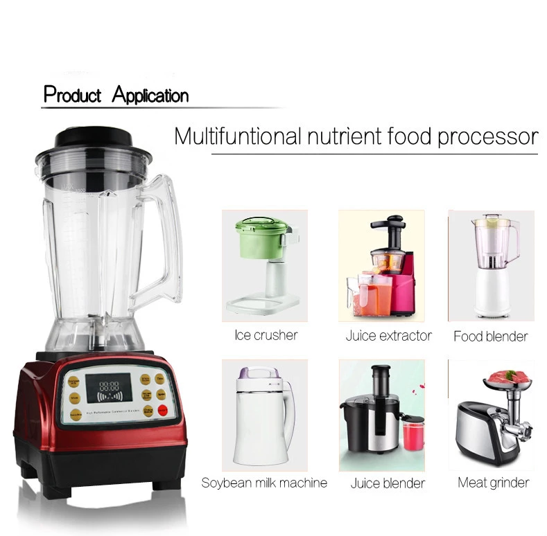 Household Commercial top quality power blender Up to Speed 30000 rpm of 2L
