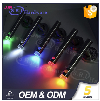 Modern stainless steel lever LED door handle 