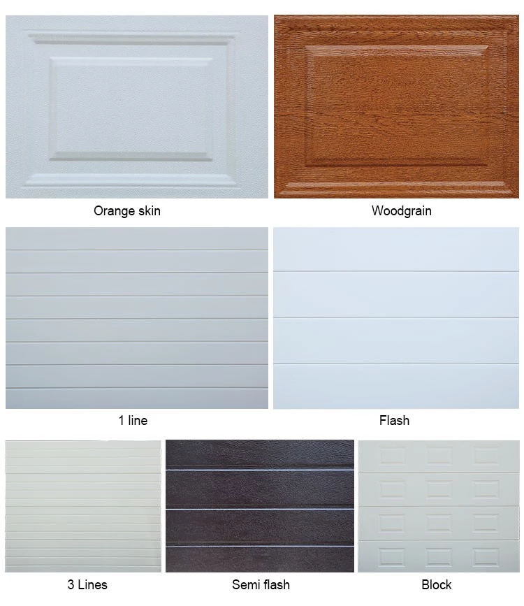 European beauty auto sectional garage door for sale