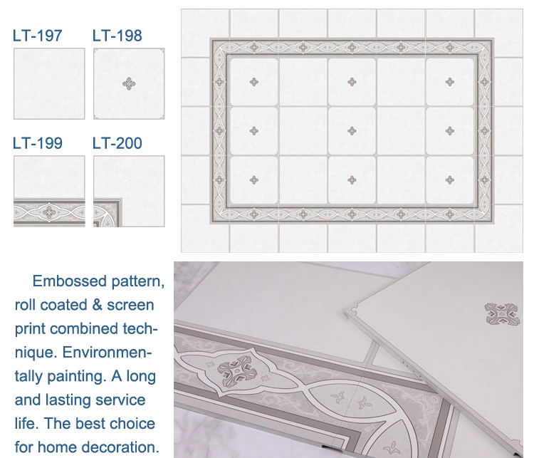 450*450 aluminumboard  design for ceiling tile
