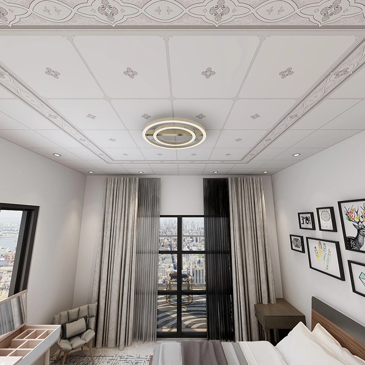450*450 aluminumboard  design for ceiling tile