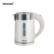 Honeyson new hotel room 0.6L mini double layer cordless electric kettle