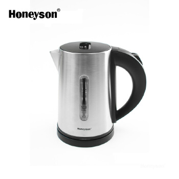 Matt finished 0.6 litres stainless steel electric kettle for hotel use