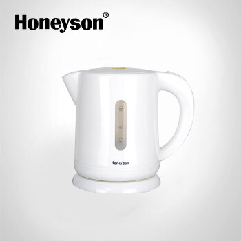 Honeyson new hotel low wattage white plastic electric kettle 