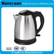 hotel guest amenity stainless steel electric water kettle/boiler for guest room use 