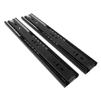 Factory Price Full Extension 45mm Ball Bearing Telescopic Heavy Duty Rail Soft Close Drawer Slides 
