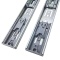 Cold Rolled Steel Drawer Push-Opening Push To Open 45mm Floor Mount Rail 3 Fold Full Extension Telescopic Ball Bearing Slide 