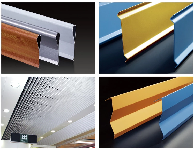 ACEBOND Sale commercial ceiling tiles drop ceiling Aluminium strip ceiling