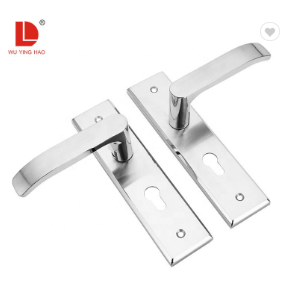 WUYINGHAO High quality stainless steel 304 lever handle door lock with plate